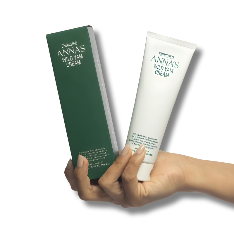 Anna’s Wild Yam Cream is a nourishing topical cream traditionally used to support hormonal balance and skin comfort, enriched with wild yam and natural botanicals in a gentle, easy-to-apply formula.