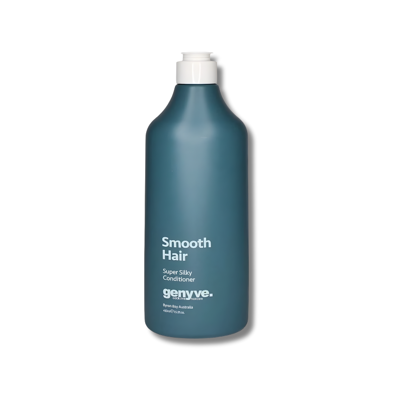 Smooth Hair Super Silky Conditioner is a lightweight conditioner designed to help smooth and soften the hair, supporting manageability and shine for a sleeker, silkier finish after washing.
