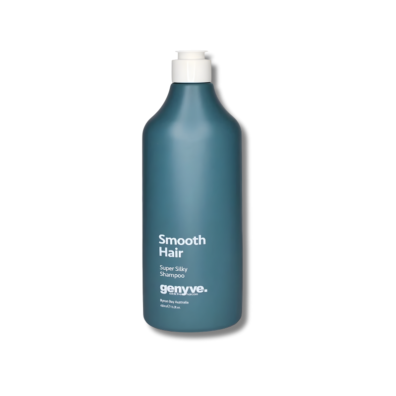 Smooth Hair Super Silky Shampoo is a gentle cleansing shampoo formulated to help smooth and soften the hair, supporting manageability and shine while leaving hair feeling clean and silky after washing.