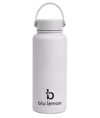 Blu Lemon Insulated Stainless Steel Bottle 1L with Handle