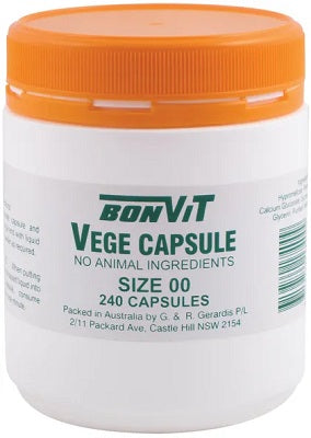 Bonvit Empty Vege Capsules Size 00