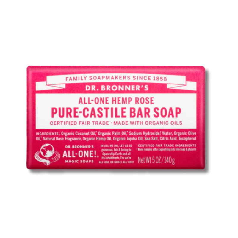 Dr Bronner Castile Bar Soaps 140g