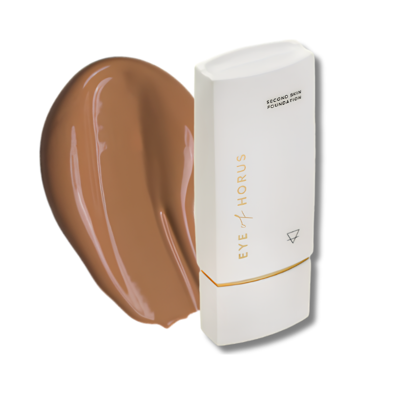 Eye Of Horus Second Skin Foundation Tan Rich supports an even complexion and helps maintain smooth radiant looking skin