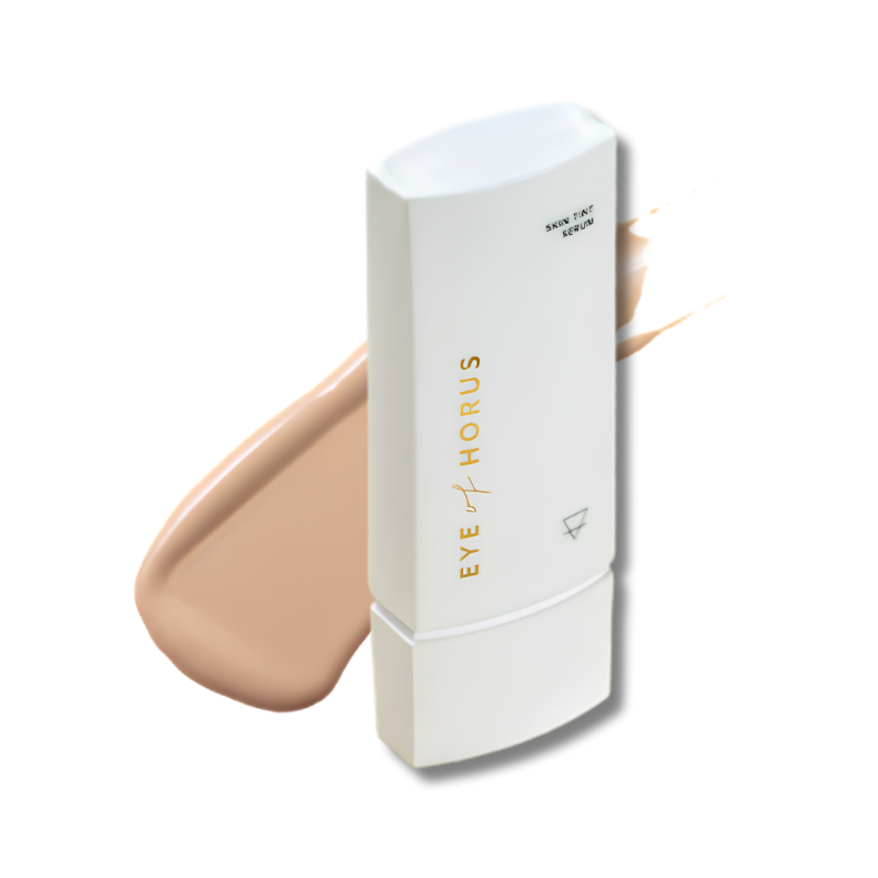 Eye Of Horus Skin Tint Serum Foundation Warm supports an even complexion and helps maintain hydrated radiant looking skin