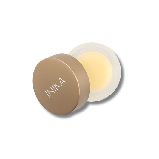 Intensive repair lip treatment with fruit AHAs, bakuchiol, and prickly pear to exfoliate, boost collagen, and deeply nourish in a sustainable glass jar.