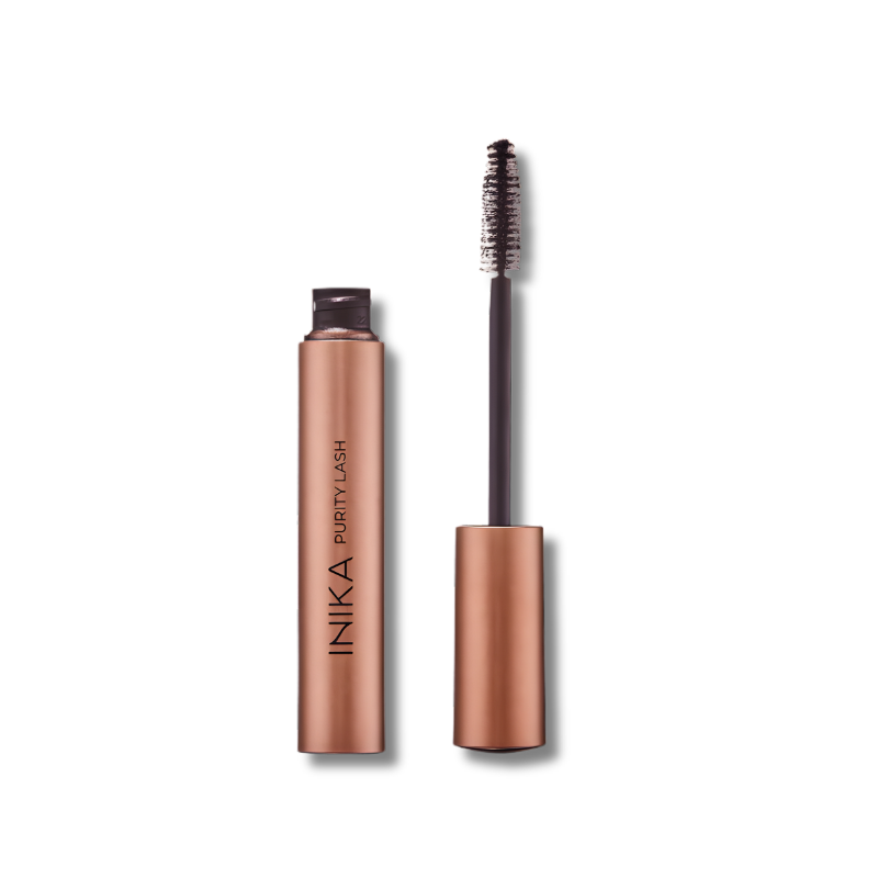 Inika Organic Purity Lash Mascara gentle mascara wand and tube