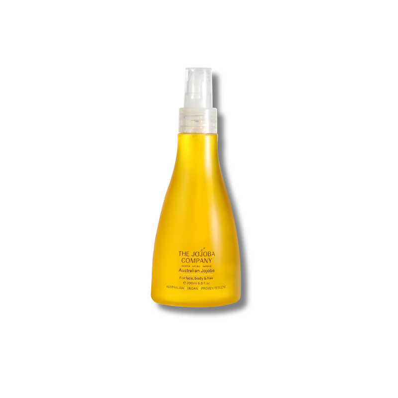 Yellow bottle with a white cap on a white background