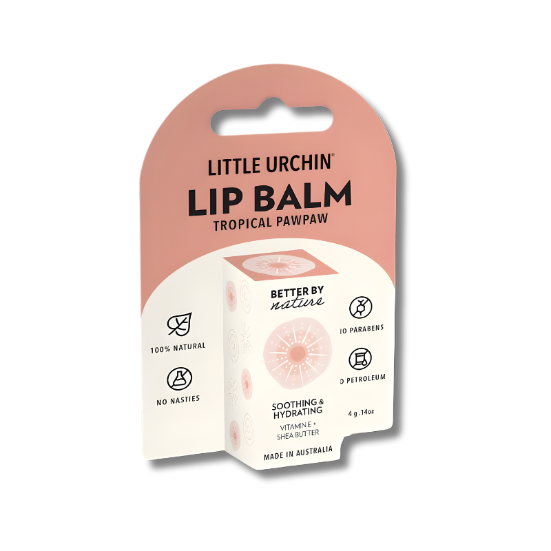 tropical pawpaw and beeswax for soft, hydrated lips – Australian made
