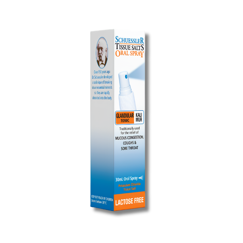 Martin and Pleasance Kali Mur Oral Spray supports throat comfort and helps maintain respiratory health and wellbeing