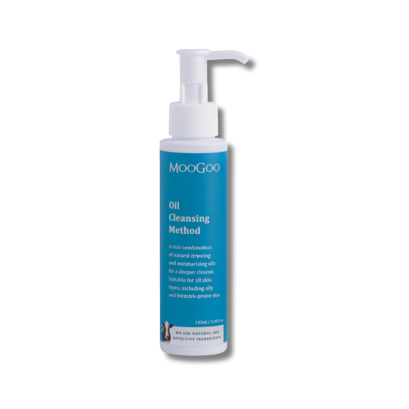 MooGoo Oil Cleansing Method supports gentle cleansing and helps maintain soft balanced skin