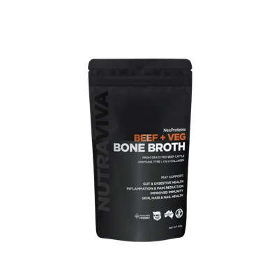 NutraViva Beef & Veg Bone Broth