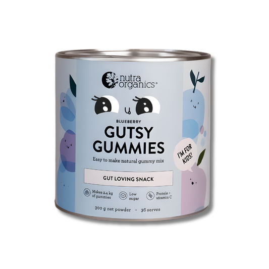 Gutsy Gummies pouch – low sugar, gut-friendly kids gummies