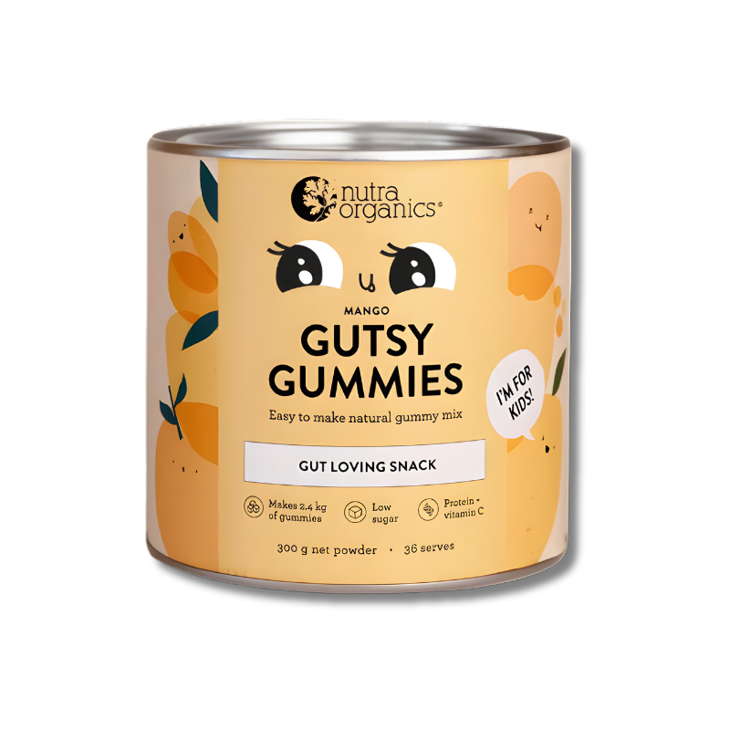 Gutsy Gummies pouch – low sugar, gut-friendly kids gummies