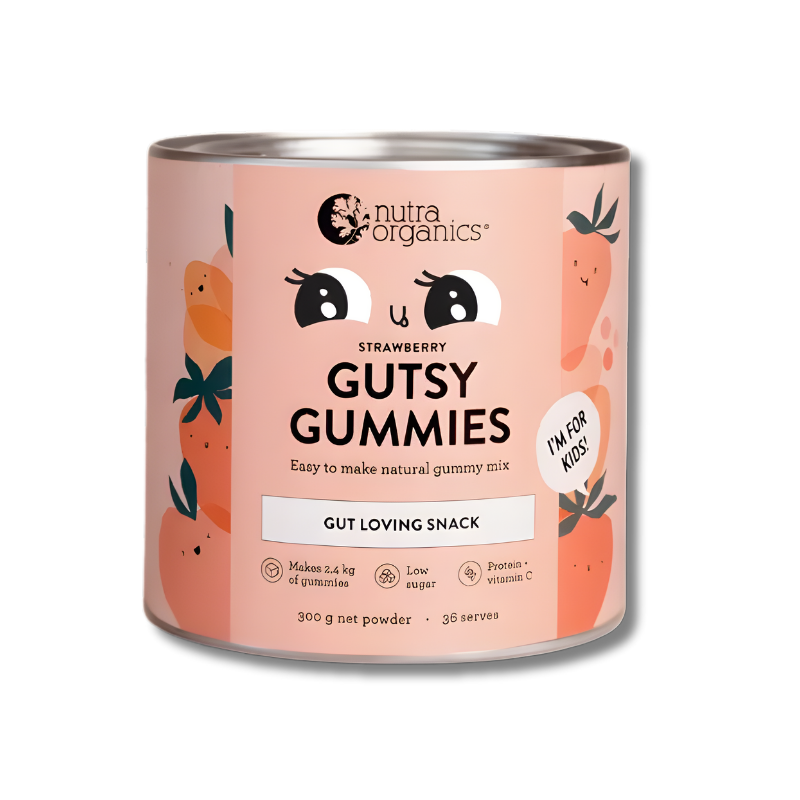 Gutsy Gummies pouch – low sugar, gut-friendly kids gummies