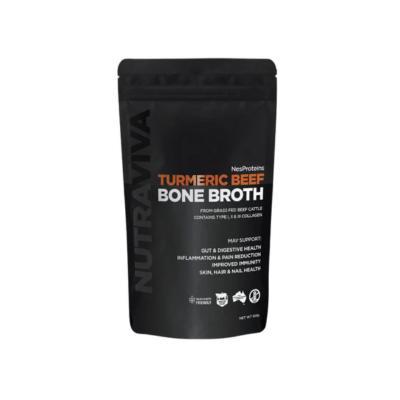 Nutraviva Turmeric Beef Bone Broth