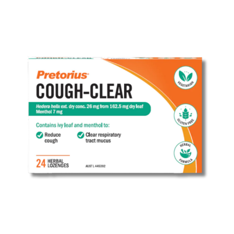 Pretorius Cough Clear Ivy Leaf Menthol