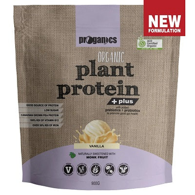 Proganics Organic Plant Protein Vanilla