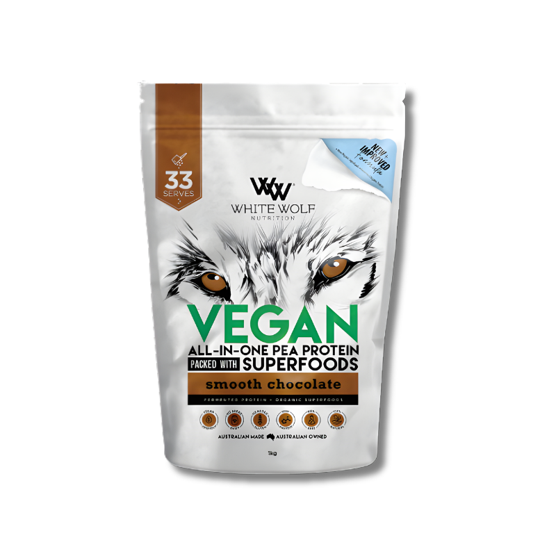 White Wolf All In One Pea Protein Smooth Chocolate