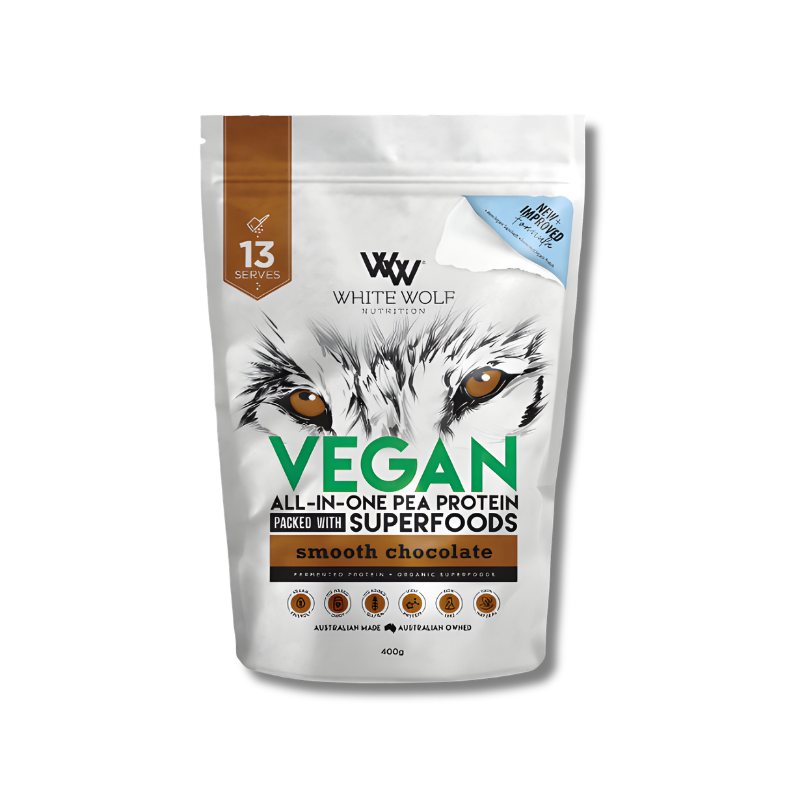 White Wolf All In One Pea Protein Smooth Chocolate