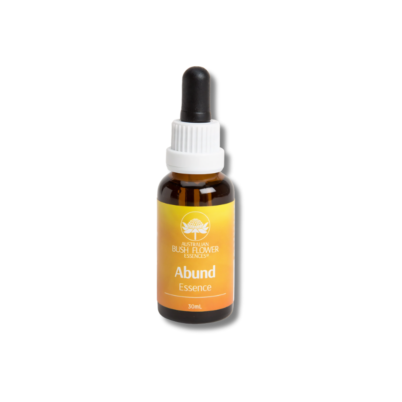 Abund Essence supports emotional wellbeing and mindset as a floral essence for daily balance and positive perspective