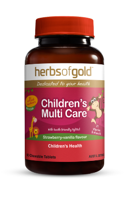 Herbs of Gold Childrens Multi Care 60 Chewable Tablets