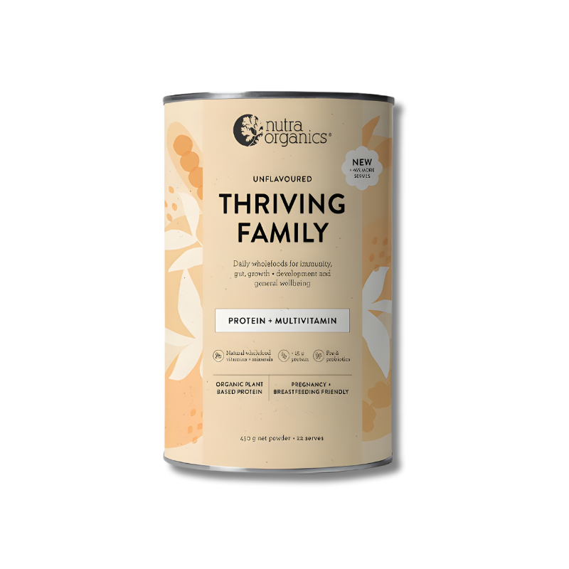 Nutraorganics Thriving Protein 450g