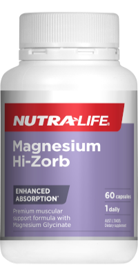 Nutralife Magnesium Hi Zorb 60 Capsules