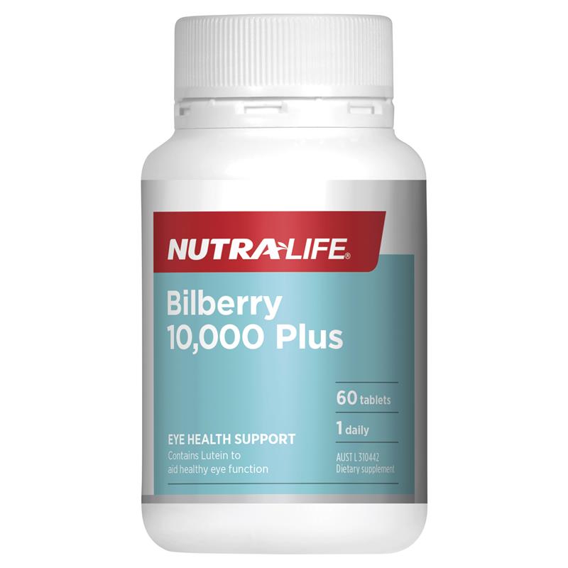 Nutralife Bilberry 10000 + Lutein