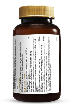 Herbs of Gold Sleep Ease 60 v/caps - Go Vita Tanunda - PERMANENT DISCOUNTS -