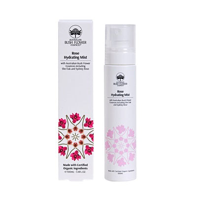 Australian Bush Flower Essences Rose Hydrating Mist