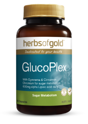 Herbs of Gold Glucoplex 60 v/caps - Go Vita Tanunda - PERMANENT DISCOUNTS -