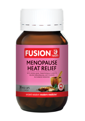 Fusion Menopause Heat Relief - Go Vita Tanunda - VITAMINS SUPPLEMENTS - 30 Caps