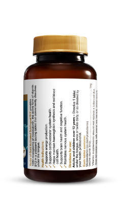 Herbs of Gold Activiated Sublingual B12 75 Tablets