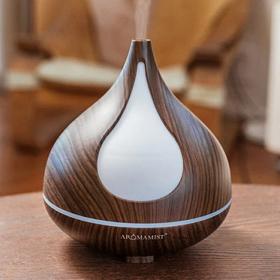 Aromamist Ultrasonic Mist Diffuser Woodgrain Anise