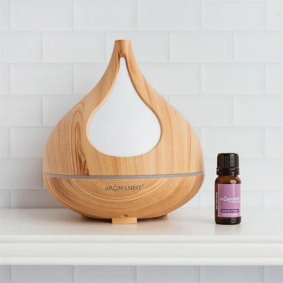 Aromamist Ultrasonic Mist Diffuser Woodgrain Beech