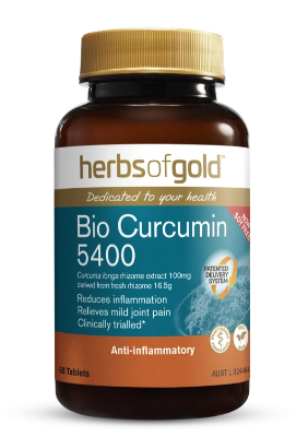 Herbs of Gold Bio Curcumin 5400 - Go Vita Tanunda - PERMANENT DISCOUNTS - 60 Tabs