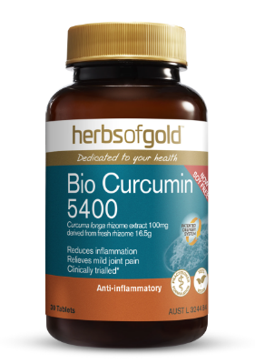 Herbs of Gold Bio Curcumin 5400 - Go Vita Tanunda - PERMANENT DISCOUNTS - 30 Tabs