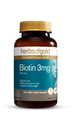 Herbs of Gold Biotin 3mg 60 Tablets