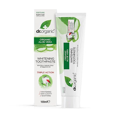 Dr Organic Aloe Whitening Toothpaste