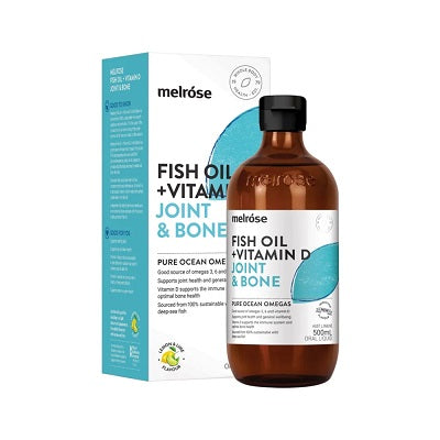 Melrose Premium Omega Fish Oil and Vitamin D 500ml