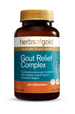 Herbs of Gold Gout Relief 60 v/caps