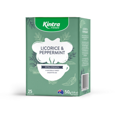 Kintra Licorice & Peppermint Teabags