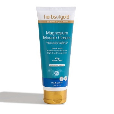 Herbs of Gold Magnesium Muscle Cream 100g