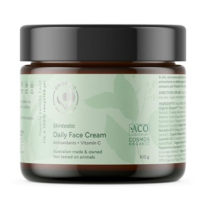 Organic Formulations Daily Face Cream 100g