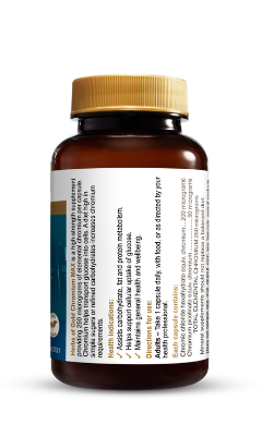 Herbs of Gold Chromium Max 60 Capsules