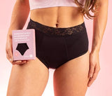 PELVI Leakproof Underwear Full Brief Black