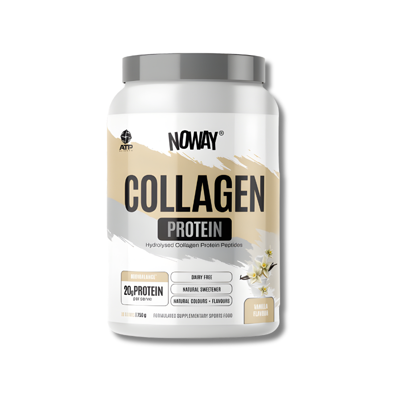 Noway Collagen Protein container on a white background