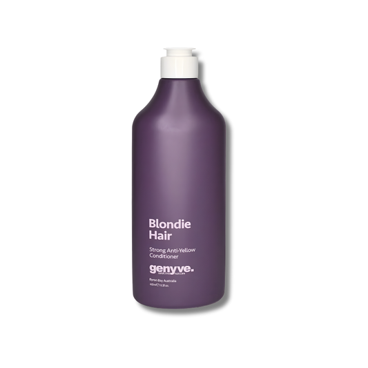 Blondie Hair Strong Anti-Yellow Conditioner is a toning conditioner designed to help neutralise brassy and yellow tones in blonde, grey or highlighted hair, while nourishing and smoothing for softer, brighter-looking results.