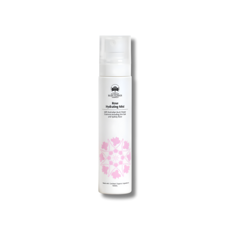 Australian Bush Flower Essences Rose Hydrating Mist helps maintain skin hydration and refresh the complexion.