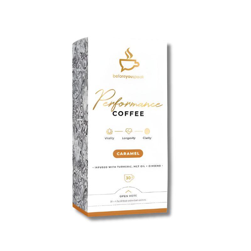 Before You Speak Performance Coffee Caramel